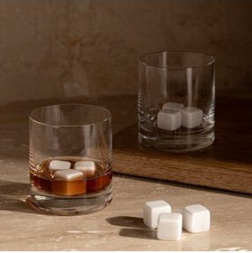 تصویر قالب یخ مجموعه سنگ 2X2 سانتی متر سفید Chakra 