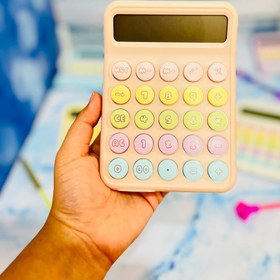 تصویر ماشین حساب - زرد 