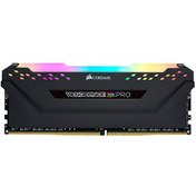تصویر رم کامپیوتر کورسیر تک کاناله Vengeance RGB Pro فرکانس 3200 مگاهرتز DDR4 تایمینگ CL16 حافظه 8 گیگابایت Corsair Vengeance RGB Pro Single Channel CL16 3200MHz DDR4 8GB Computer RAM