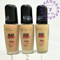 تصویر کرم پودر فلورمار مات اصل کیفیت عالی flormar liquid foundation matt series