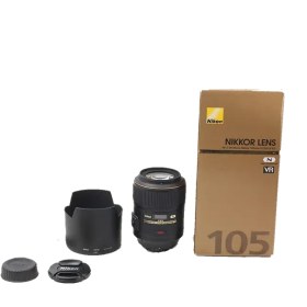 تصویر لنز دوربین عکاسی نیکون مدل Nikon AF-S Micro NIKKOR 105mm f2.8G ED VR 