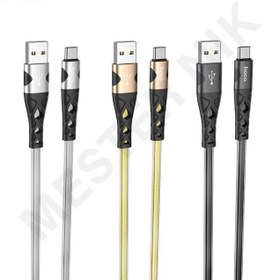 تصویر کابل شارژ USB-A به Type-C هوکو مدل U105 