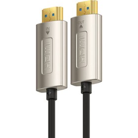 تصویر کابل HDMI به HDMI 4K فیبر نوری باسئوس مدل WKGQ050101 طول 10متر Baseus HDMI to HDMI 4K optical fiber cable, model WKGQ050101, 10 meters long