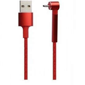 تصویر کابل تایپ سی TSCO TC C185 2.1A 1m یکسر L TSCO TC C185 2.1A 1m USB To Type-C Cable