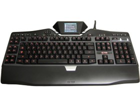 تصویر کیبورد مخصوص بازی لاجیتک جی 19 ا G19 Programmable Gaming Keyboard with Color Display G19 Programmable Gaming Keyboard with Color Display