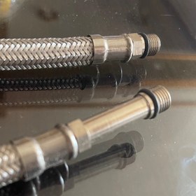 تصویر شلنگ تکپایه مهره 3/8 60cm 