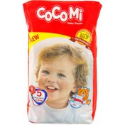 تصویر پوشک کامل بچه سایز5 بسته 12 تا 20 کیلوگرم 8عددی کوکومی Coco Me Baby Diaper 12 To 20 Kg Pack Of 8