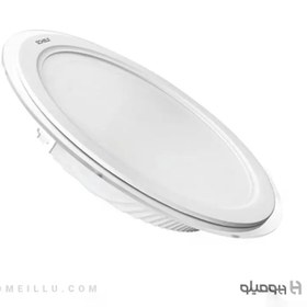 تصویر پنل گرد دور شیشه توکار 24 وات زانیس Round panel around the built-in glass 24 watt Zanis