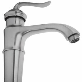 تصویر شیر روشویی شیبه مدل ارکید - بلند / Shibeh Pillar Mixer Faucet