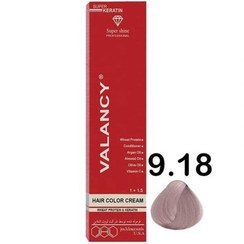 تصویر رنگ مو والانسی سری حرفه ای مدل مرواریدی شماره CV8 VALANCY No CV8 Hair Color 100 ml