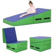 تصویر باکس شیب دار تاشو ژیمناستیک 2 در 1 ارتفاع 60 سانت 