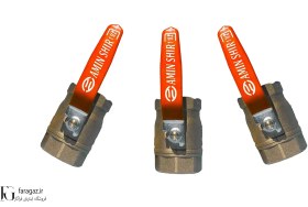 تصویر شیر گازی "1/2 1 اینچ امین Amin Valve 11/2"