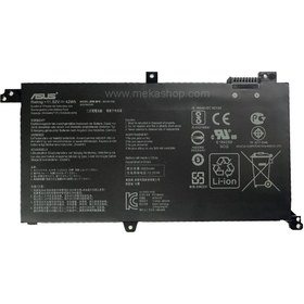 تصویر باتری لپ تاپ ایسوس B31N1732 ظرفیت ۳۶۰۰ میلی‌آمپر ساعت ۳ سلولی 