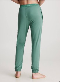 تصویر شلوار راحتی مردانه - فوق‌العاده نرم - پنبه‌ای، سبز برند Calvin Klein Men's Lounge Joggers - Ultra Soft - Cotton, Green