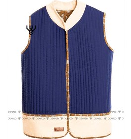 تصویر جلیقه آجری دو رو 