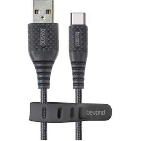 تصویر کابل تبدیل 1 متری USB به USB-C بیاند مدل BUC-201 Beyond BUC-201 USB TO USB-C 1m Data Charging Cable