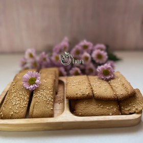 تصویر بیسکوئیت رژیمی چهار شیره 