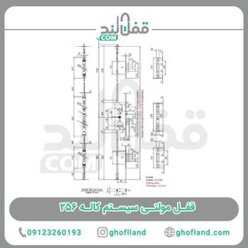 تصویر قفل مولتی سیستم کاله 256 