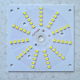 تصویر چیپ ال ای دی 50 وات درایور خور سفید مهتابی chip led cob 50w 