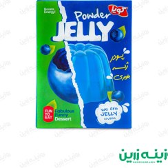 تصویر پودر ژله بلوبری کوپا 100 گرمی | طعمی ملس و خاص از میوه‌های جنگلی 