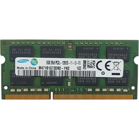 تصویر رم لپ تاپ سامسونگ مدل DDR3 12800s MHz PC3L ظرفیت 8 گیگابایت Samsung DDR3 12800s MHz PC3L RAM - 8GB