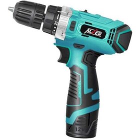 تصویر دریل پیچ گوشتی براشلس چکشی شارژی AV-2022 آلور (12 ولت) Cordless brushless hammer screwdriver drill AV-2022 alver