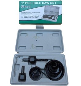 تصویر ست گردبر ۱۱ پارچه STILA 