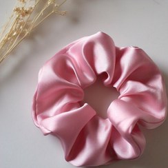 تصویر کش مو ساتن عمده ۱۲ عددی رنگ صورتی ساتن ال ایکس 