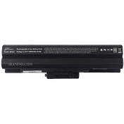 تصویر باتری لپ تاپ سونی مدل VGP-BPS21 ظرفیت ۴۰۰۰ میلی‌آمپر ساعت ۶ سلولی 