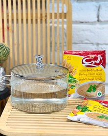 تصویر قابلمه پیرکس مدل خرسی سایز 16 