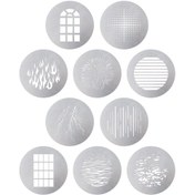 تصویر گوبو اپچر Aputure Spotlight Max 10-Piece Gobo Kit (Size A) 