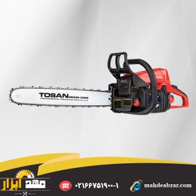 تصویر اره زنجیری بنزینی توسن پلاس مدل 5640CS \ TOSAN PLUS Petrol Chain Saw Model 5640CS 