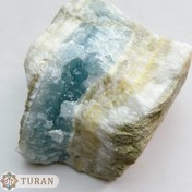 تصویر سنگ راف اراگونیت رنگین کمانی کلکسیونی 761 گرم 