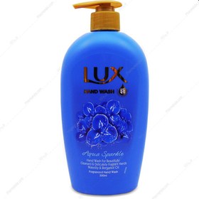 تصویر مایع دستشویی Aqua Sparkle با رایحه نیلوفر آبی و ترنج 500میل لوکس ا Lux Aqua Sparkle Hand Wash 500ml Lux Aqua Sparkle Hand Wash 500ml