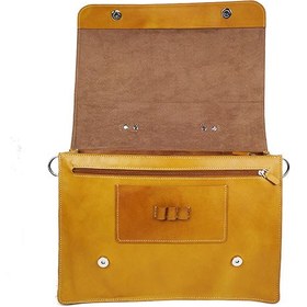 تصویر کیف اداری چرم طبیعی E-102 