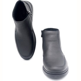 تصویر کفش کد 209 بوت زیپی مشکی 