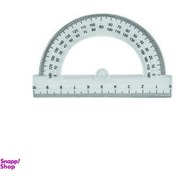 تصویر نقاله شفاف پلاستیکی خشک پارس رسام Pars Rasam Transparent Plastic Protractor