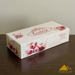تصویر دستمال کاغذی جعبه ای 200 برگ گلریز درجه یک 