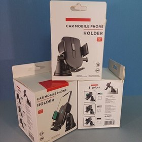 تصویر پایه نگهدارنده گوشی موبایل مدل K568 هولدر موبایل CAR MOBILE PHONE 