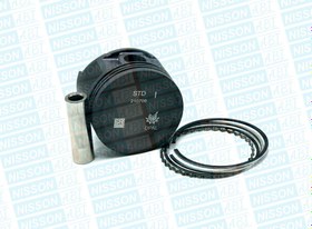 تصویر رینگ و پیستون مجموعه نیسان وانت برند S&S از BH - STD S&S PISTON RING SET OF BH FOR NISSAN