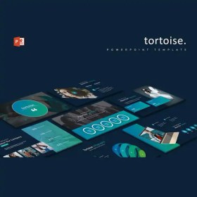 تصویر قالب پاورپوینتTortoise 