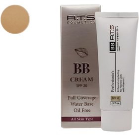 تصویر بی بی کرم فول کاور آر تی اس شماره B05 حجم ۴۵ میلی R.T.S BB Cream Spf 20 Full Coverage Water Base Oil Free 45 ml