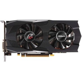 تصویر کارت گرافیک ازراک مدل Phantom Gaming D Radeon RX580 8GB OC 