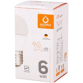 تصویر لامپ حبابی LED نوریکس Noorix E27 6W Noorix E27 6W LED Bulb