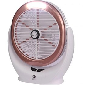 تصویر پنکه رومیزی شارژی Deepking DK-127 fan چراغ دار 