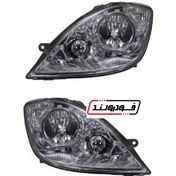 تصویر چراغ جلو جمع ساز موتوردار تیبا جفت 