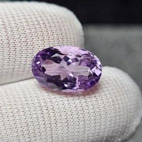 تصویر نگین سنگ آمیتیست پاک معدنی کد 32527 