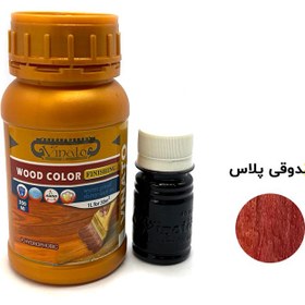 تصویر رنگ چوب فینیشینگ فندقی پلاس ویناتو حجم 300 میلی‌لیتر کد 390 