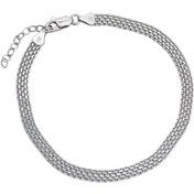 تصویر دستبند نقره زنانه مدل ITL576 بیزمارک 