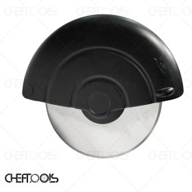 تصویر پیتزا بُر غلطکی دسته مشکی 